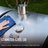 2-Burner Gas and Charcoal Combo Grill with 759 Sq. In.