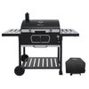 Deluxe 30-Inch Charcoal Grill with Cover