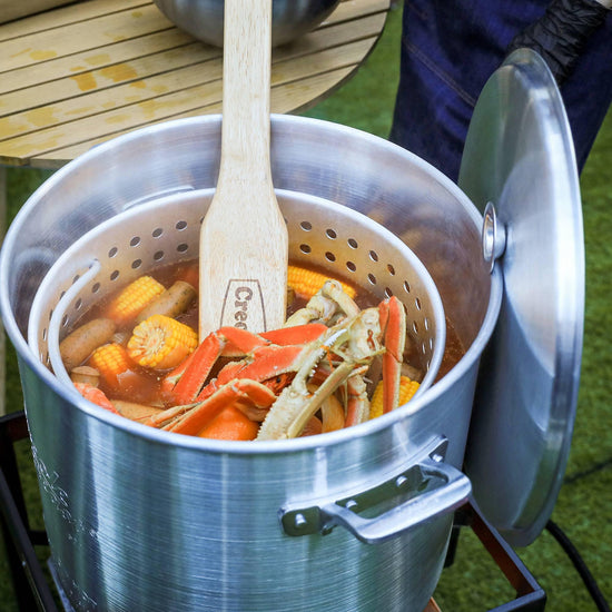 60 QT Aluminum Seafood Boiling Kit - Royal Gourmet