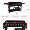 Royal Gourmet GB8003 8-burner gas grill assembly and dimensions