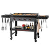 34-Inch 4-Burner Propane Gas Griddle