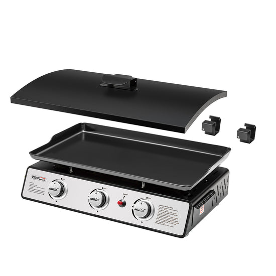 Royal Gourmet Portable grill with detachable lid on a white background