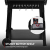 Royal Gourmet Black golf trolley with a clear bag on a white background