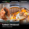 Premium Aluminum 30 Qt. Turkey Fryer Boiler Set