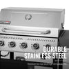 5-Burner Gas Grill with Side Burner and Sear Burner