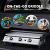 3-Burner Portable Gas Griddle