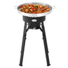 Portable Gas Cooker with Stainless Steel Wok