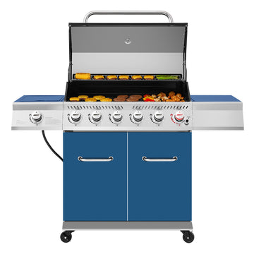6-Burner Propane Gas Grill | 774 sq. in., 74,000 BTU