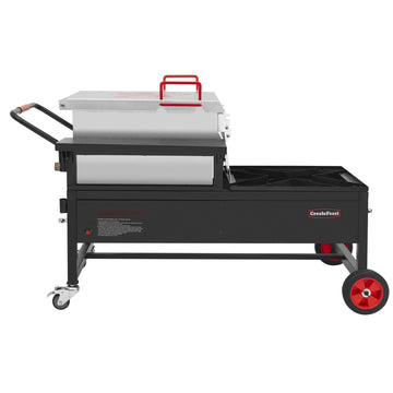 90 Qt Single Sack Crawfish Boiler and Cooker Combo