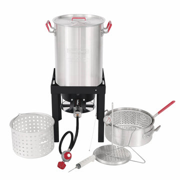 Aluminum Turkey Fryer Boiler Set