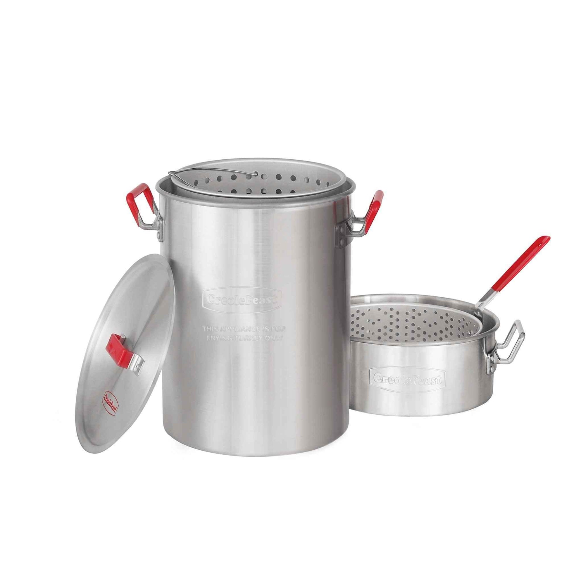 Aluminum Turkey Fryer Boiler Set with Gloves - Royal Gourmet