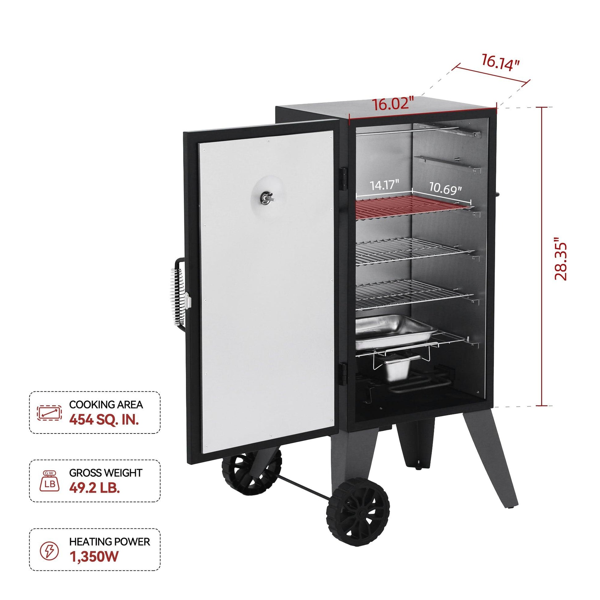 Analog Electric Smoker - Royal Gourmet