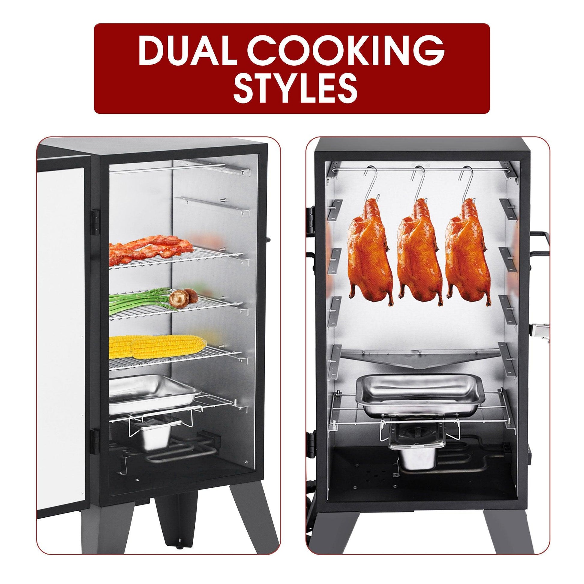 Analog Electric Smoker - Royal Gourmet