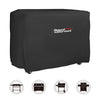 Black grill cover with 'Royal Gourmet' logo on a white background