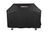 Black grill cover with 'Royal Gourmet' logo on a white background