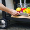 Double Shelf Stainless Steel Grill Cart with Wheels - Royal Gourmet