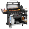 Royal Gourmet Barbecue grill with various cooking utensils and ingredients on a white background