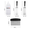 Stainless Steel Spatula Set - Royal Gourmet