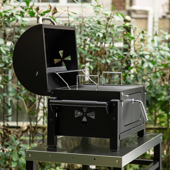 Portable Charcoal Grill with Two Side Handles - Royal Gourmet