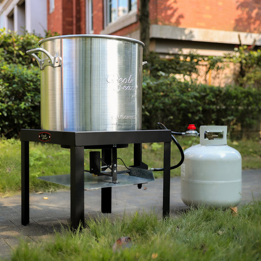 60 Qt. Seafood Boiling Kit with 100,000 BTU Burner