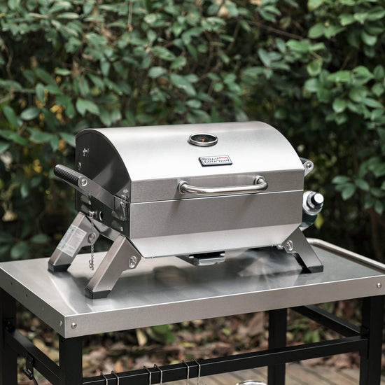 Stainless Steel Portable Gas Grill - Royal Gourmet