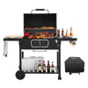 Deluxe 30-Inch Charcoal Grill with Cover