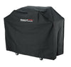 Black grill cover with Royal Gourmet logo on a white background