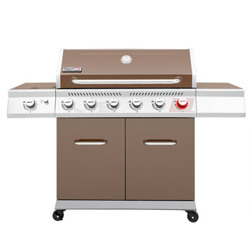 6-Burner BBQ Liquid Propane Gas Grill