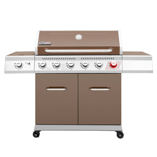 6-Burner BBQ Liquid Propane Gas Grill