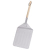 Royal Gourmet Metal spatula with a wooden handle on a white background