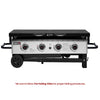 Portable Royal Gourmet stove with multiple burners on a white background