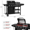 Premium Gas Grill and Pizza Oven Combo