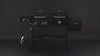 2-Burner Gas and Charcoal Combo Grill with Offset Smoker - 1020 Sq. In. Dual Fuel BBQ